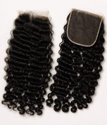 Virgin Burmese Curly 5×5 HD Lace Closure