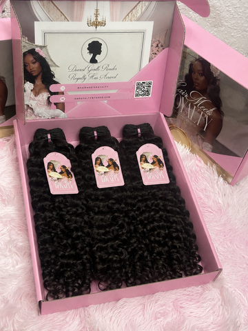 Virgin Burmese Curly - 3 Bundle Deal